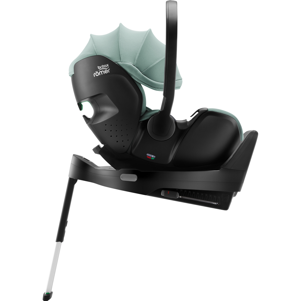 New Britax Romer Baby-Safe Pro Car Seat Jade Green with Vario Basse 5Z - Clearance