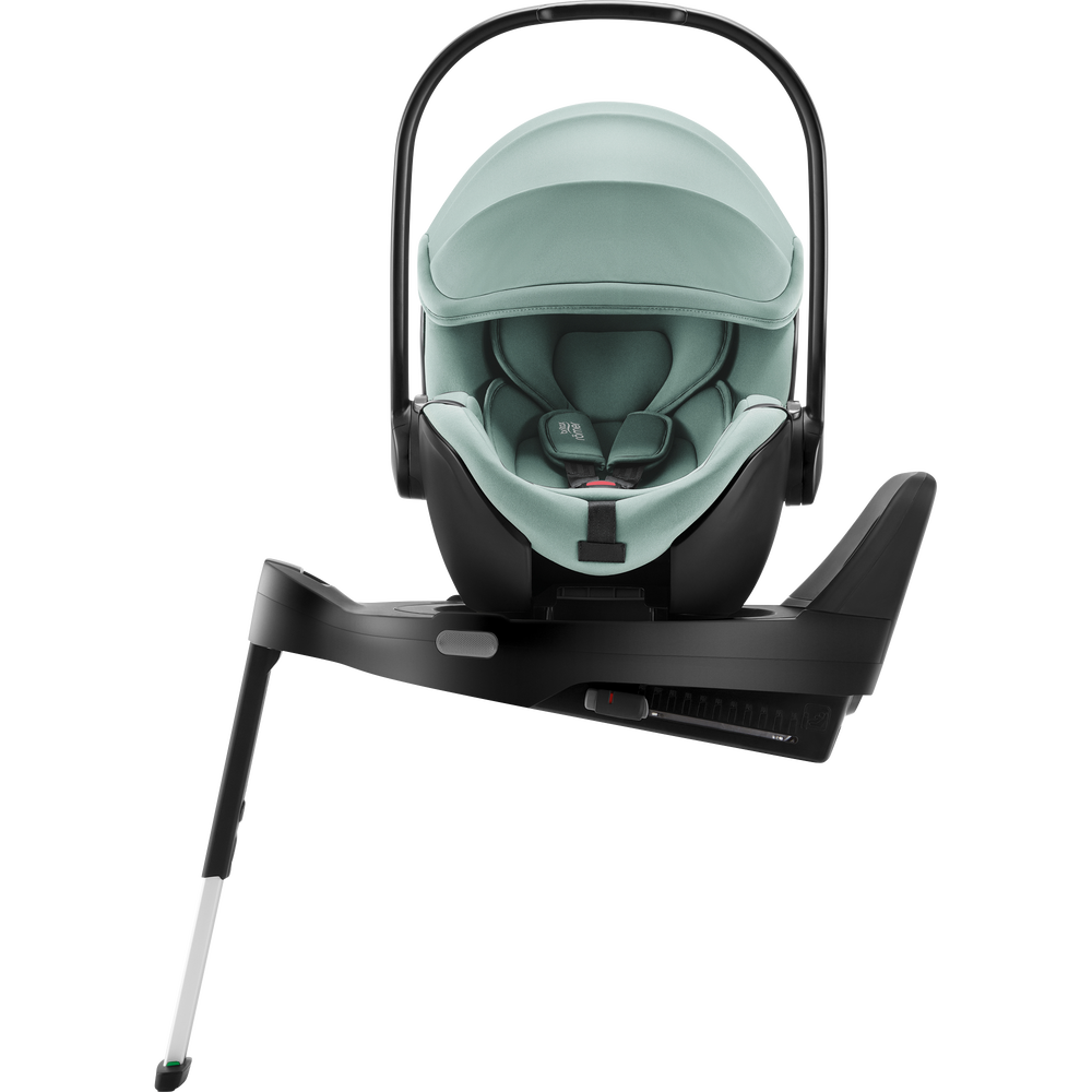 New Britax Romer Baby-Safe Pro Car Seat Jade Green with Vario Basse 5Z - Clearance