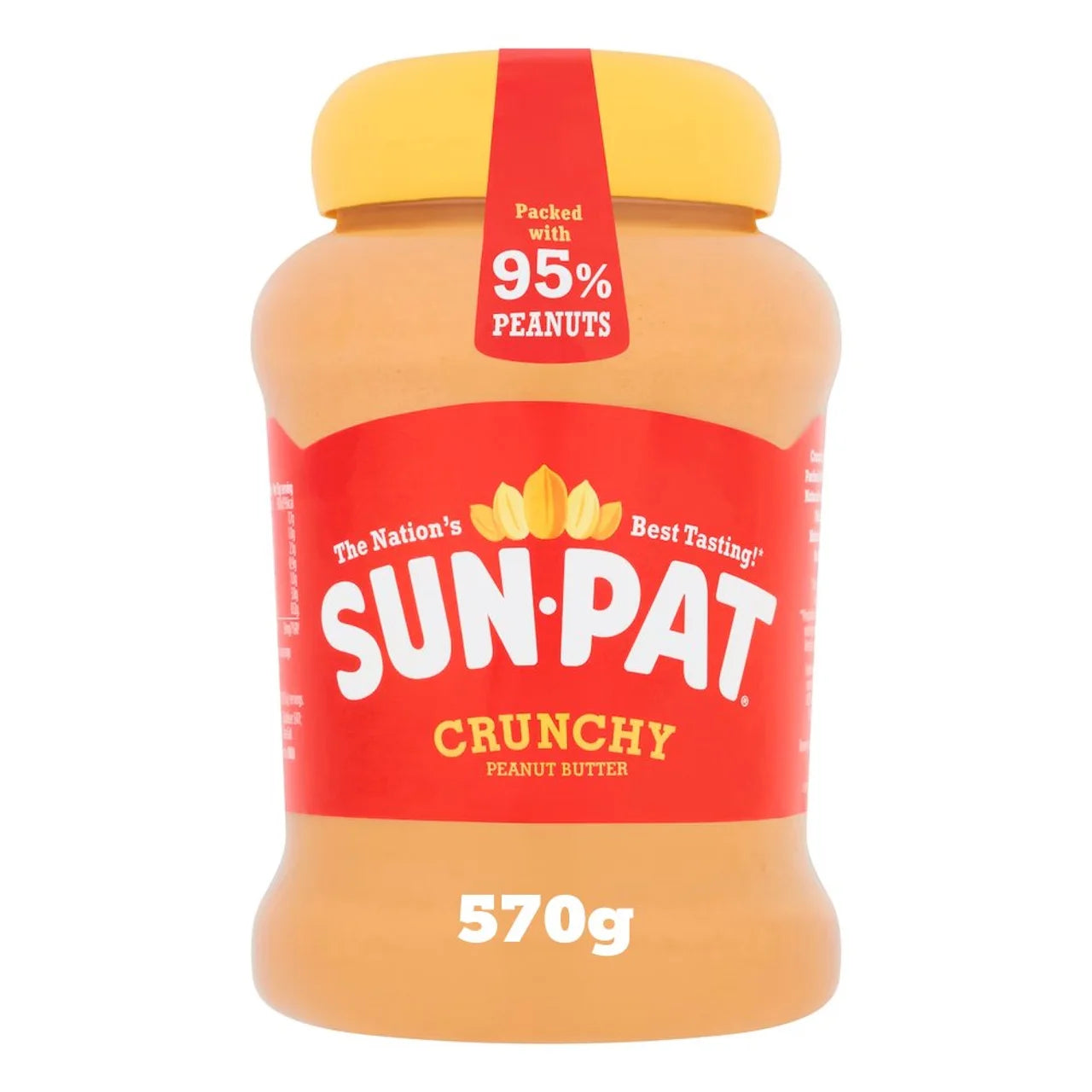 Sun Pat Crunchy Peanut Butter 570g - Out of Date