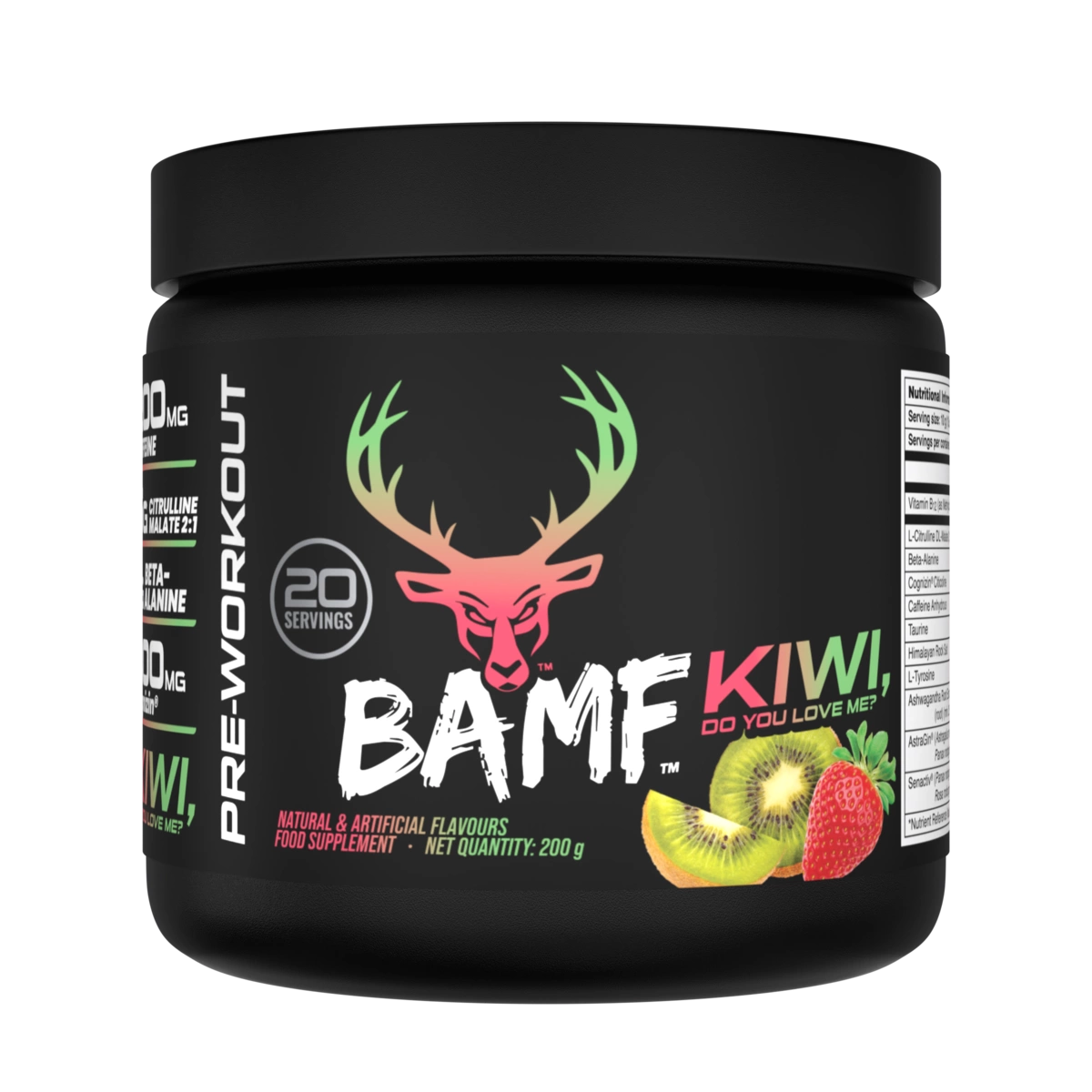 Bucked UP Cherry Hard Candy BAMF Pre-Workout 190g