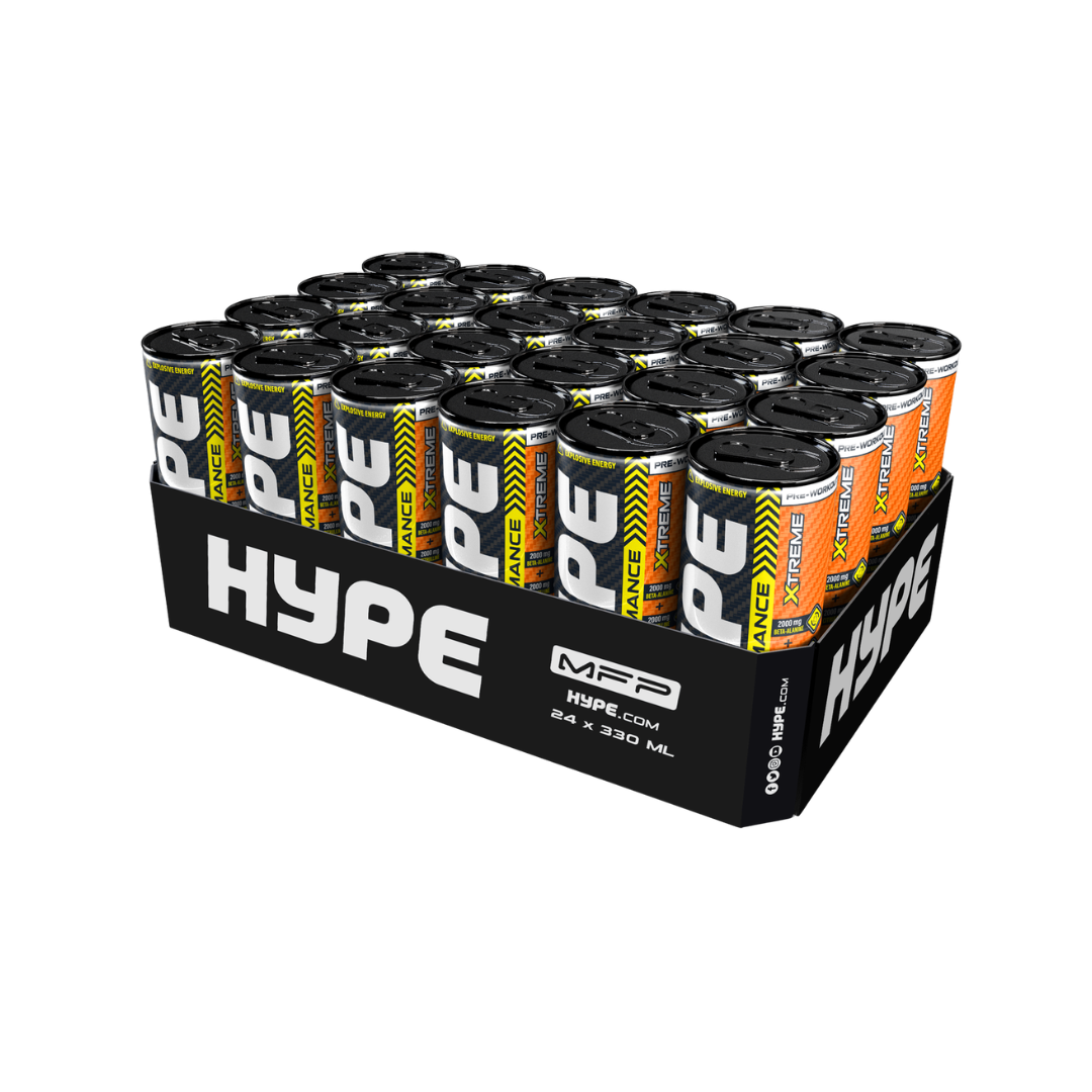 HYPE Tropical Pre Workout RTD 24 x 330ml