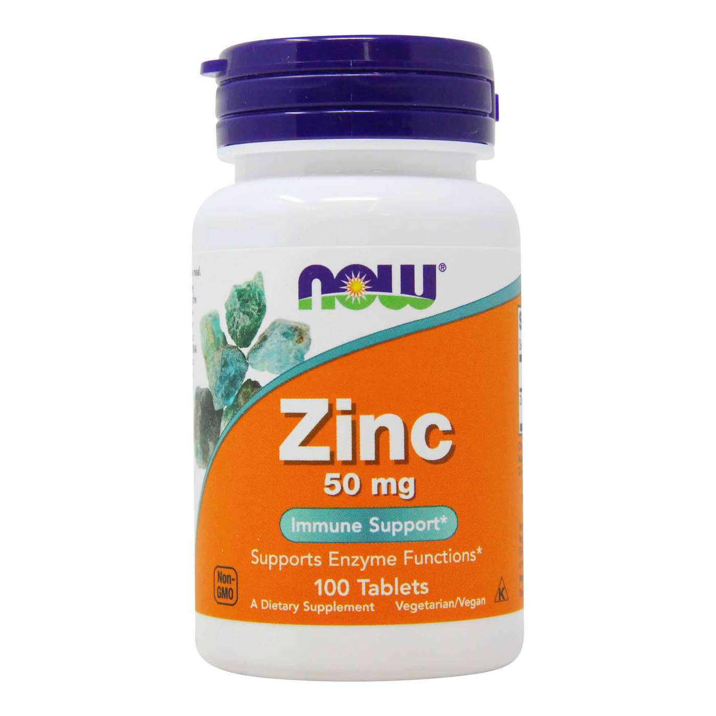 NOW Foods Zinc 50mg 100 Tabs