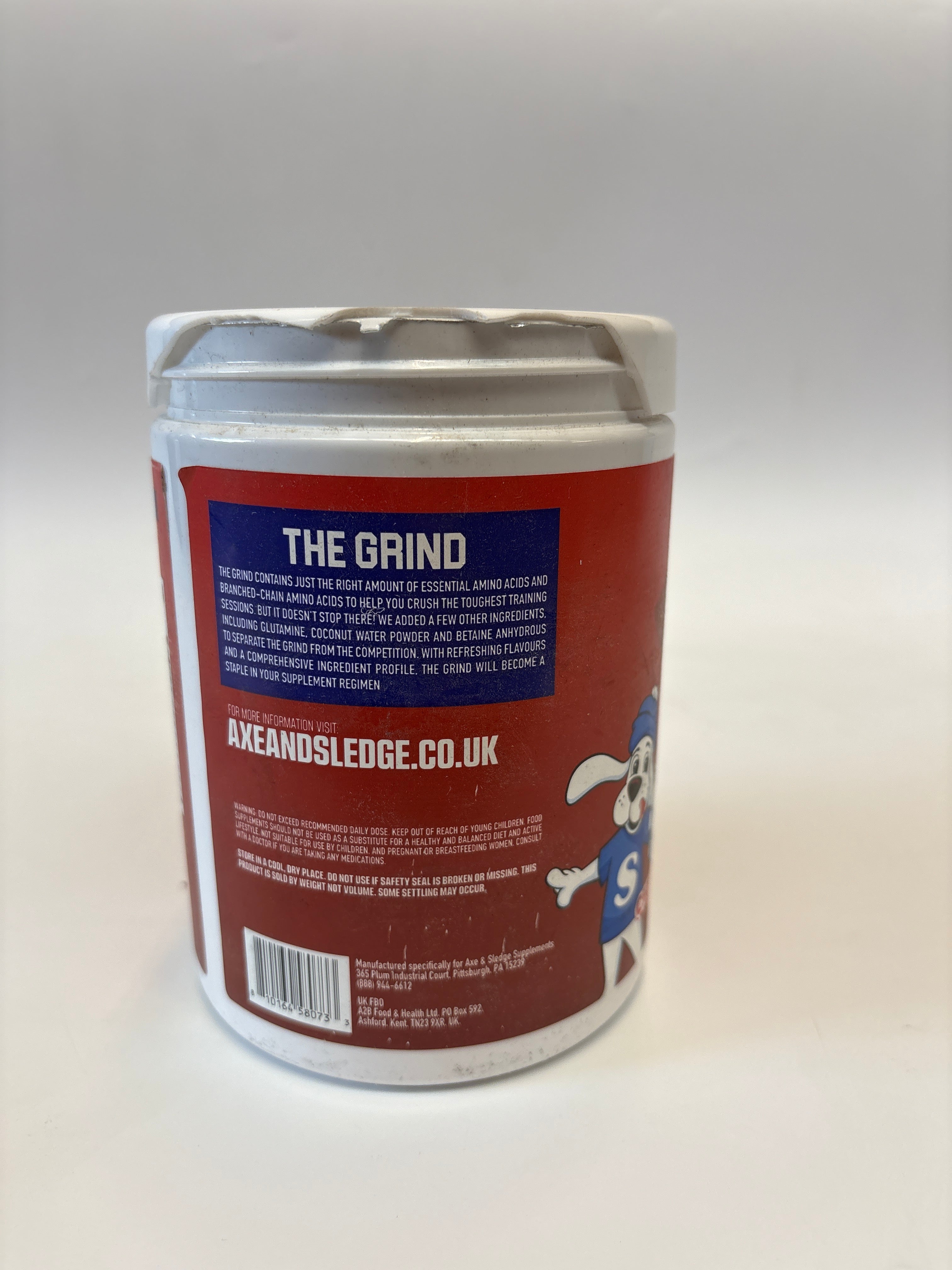 Axe & Sledge Slush Puppie The Grind 480g - Damaged & Out of Date