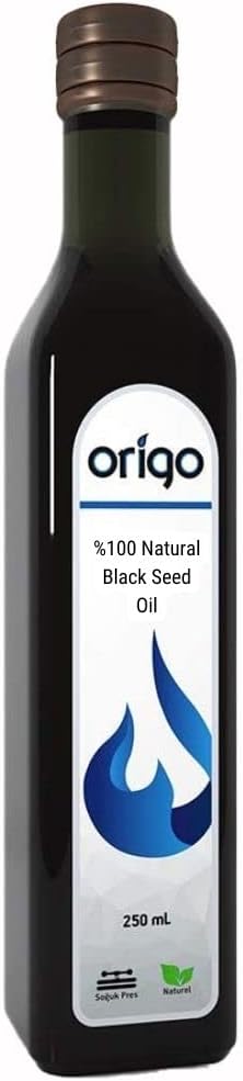 Origo Pure Black Seed Oil 100% Virgin Premium Cold Pressed Nigella Sativa Oil 250ml - Out of Date