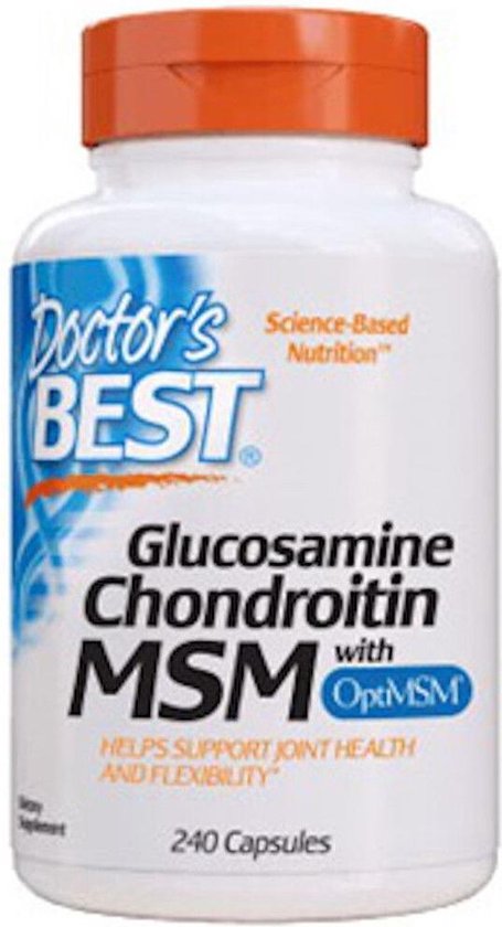 Doctor's Best Glucosamine Chondroitin MSM 240 Capsules - Out of Date