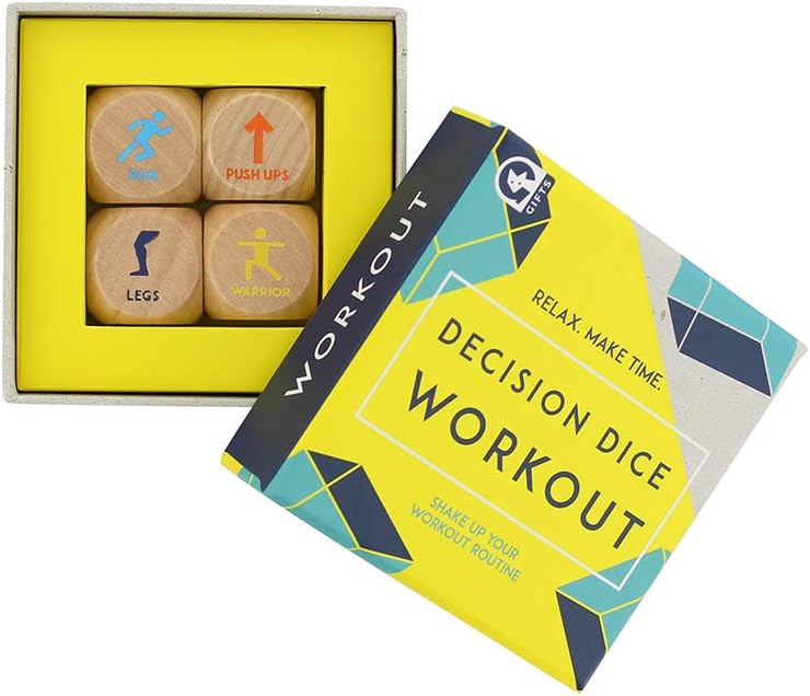 Ginger Fox Relax Make Time Exercise Workout Decision Dice