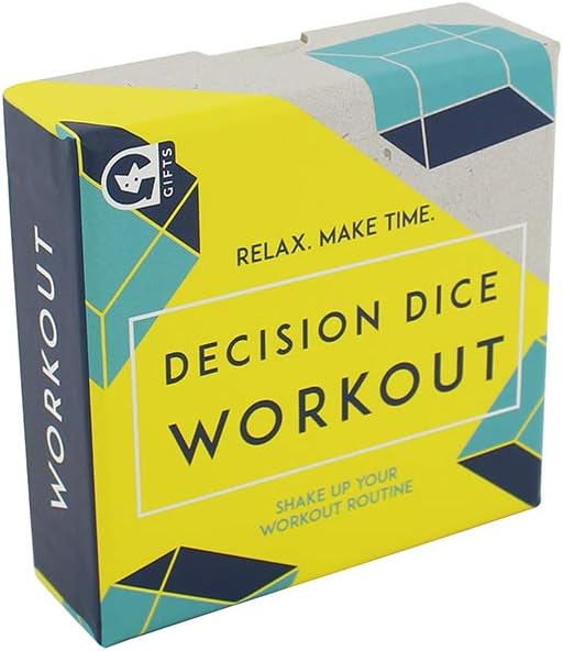 Ginger Fox Relax Make Time Exercise Workout Decision Dice
