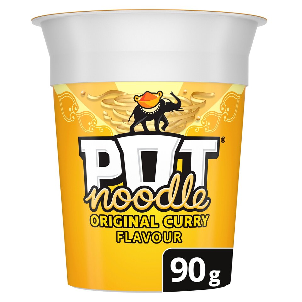 Pot Noodle Original Curry 90g (Single) - Out of Date