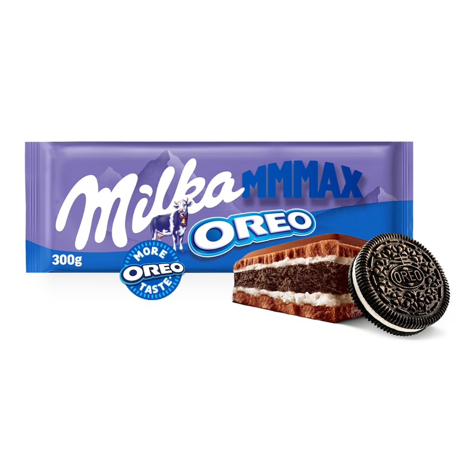 Milka Oreo MMMax Chocolate Bar 300g - Out of Date