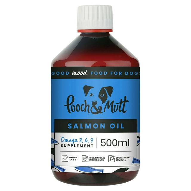 Pooch & Mutt Salmon Oil 2 x 500ml (Duo Pack) - Out of Date