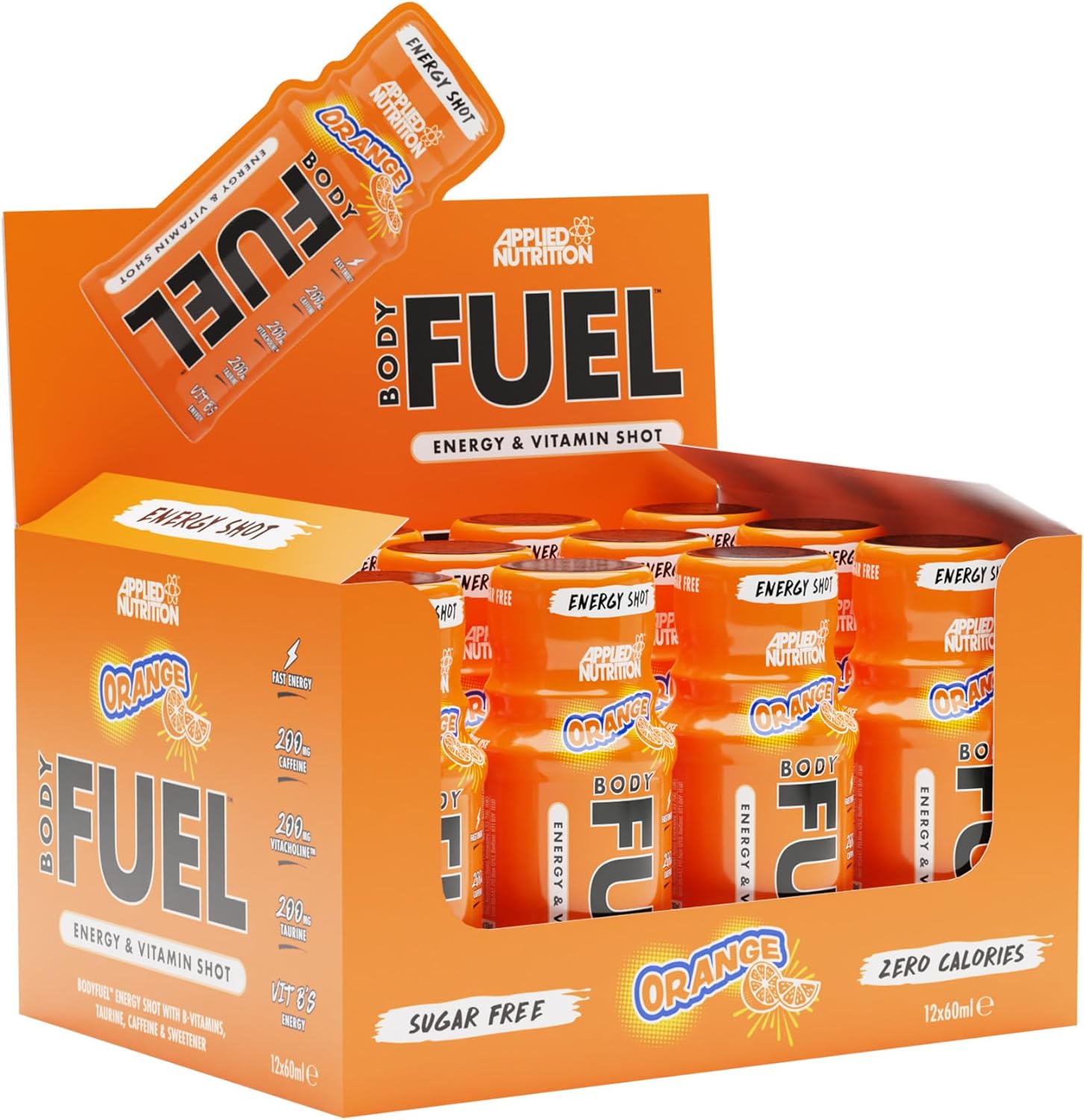 Applied Nutrition Body Fuel Energy Shots 12 x 60ml