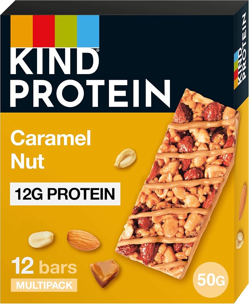 KIND Protein Caramel Nut 12 x 50g - Out of Date