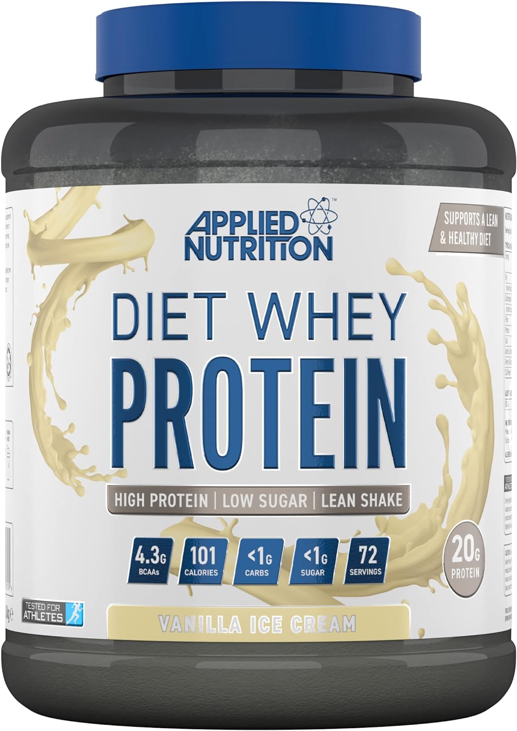 Applied Nutrition Diet Whey 1.8kg + Free Calcium & Magnesium Caps & Shaker* - Special Offer