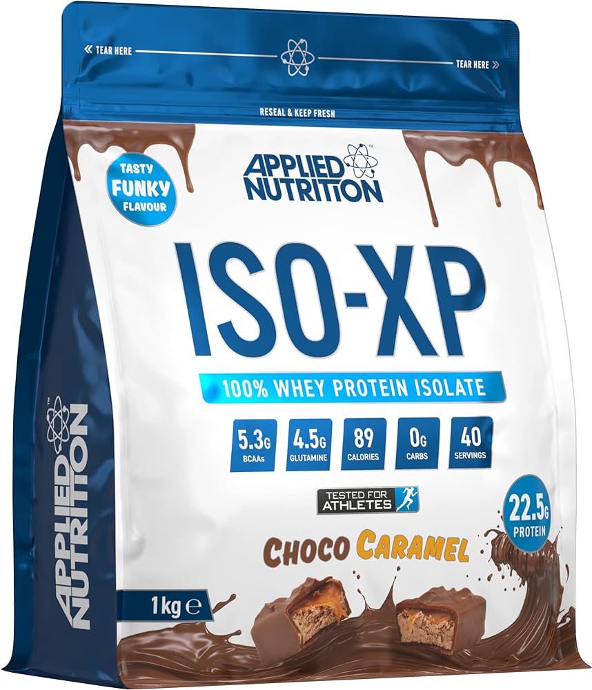 Applied Nutrition Iso XP 100% Whey Protein Isolate 1kg + Free Random Shaker - Special Offer*
