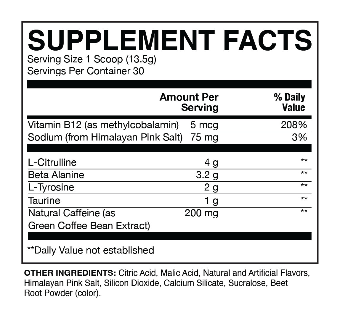 RAW Nutrition CBUM Essential Pre 390g