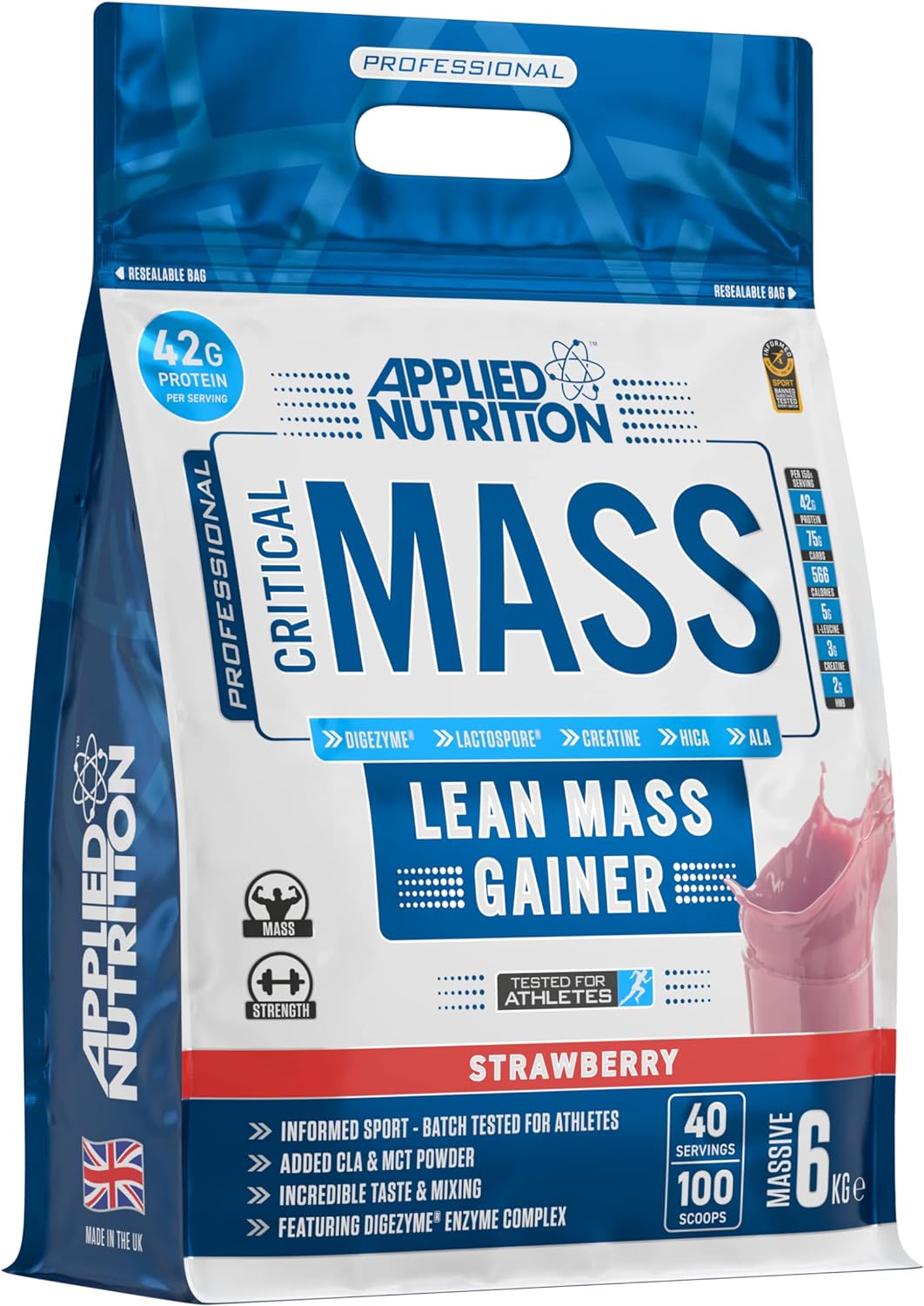Applied Nutrition Critical Mass 6kg