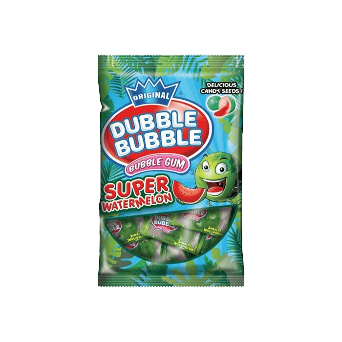 Dubble Bubble Super Watermelon 85g - Out of Date