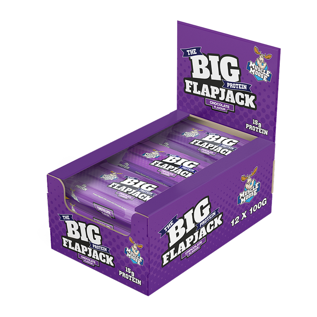 Muscle Moose Big Protein Flapjack 12 x 100g