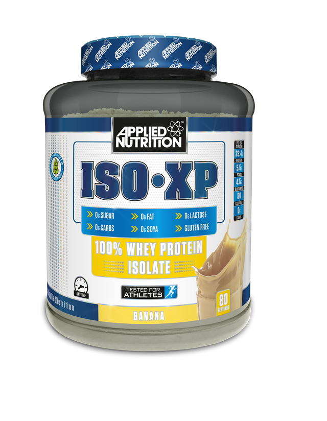 Applied Nutrition ISO XP 100% Whey Protein Isolate 1.8kg + Free Creatine CAPS & Shaker*- Special Offer