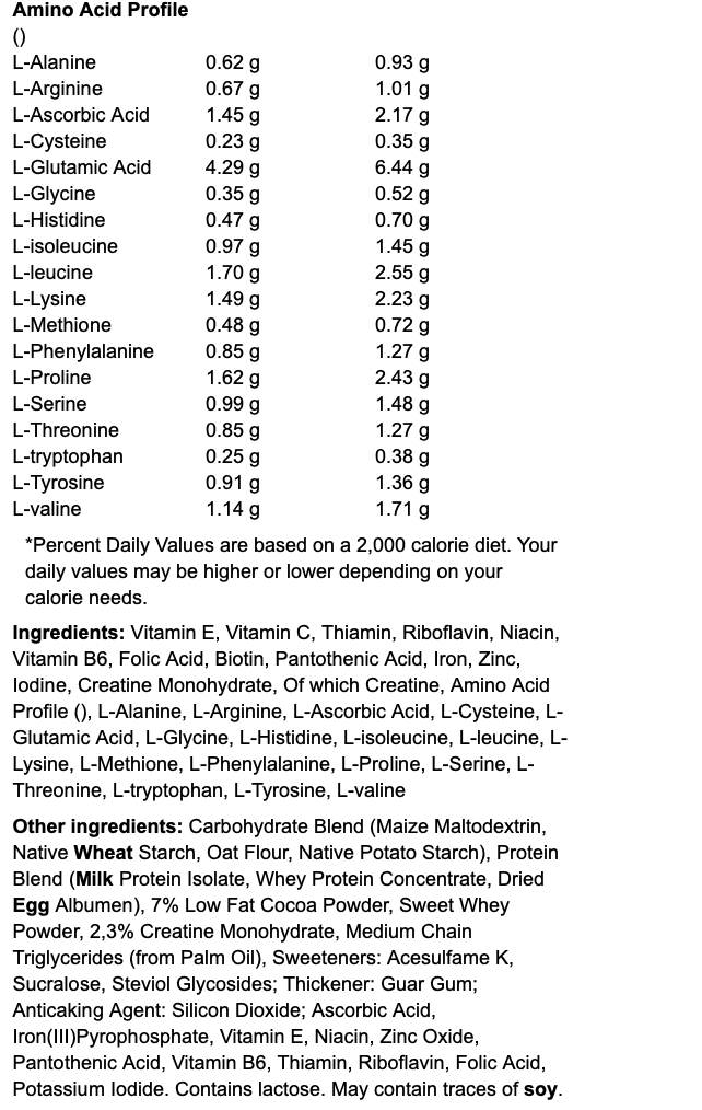 Weider Mega Mass 4000 7kg
