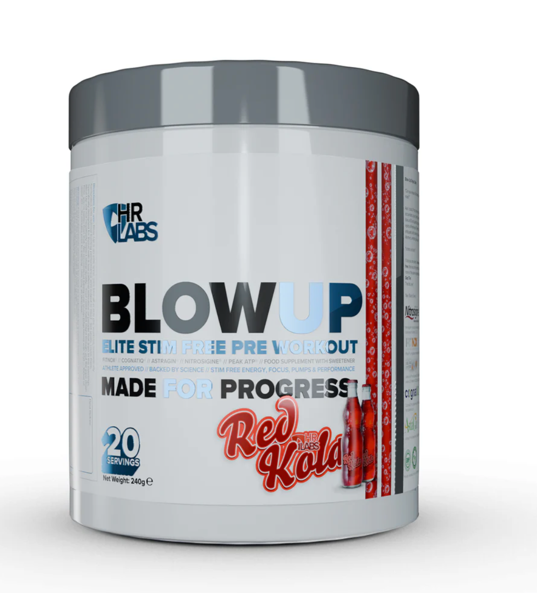HR Labs Blow Up Stim free Pre-Workout 240g