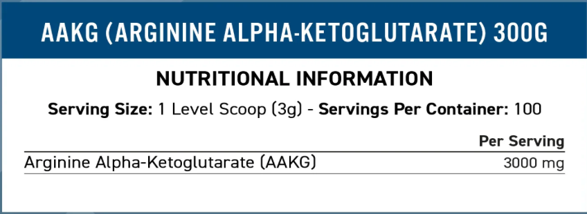 Applied Nutrition AAKG 300g
