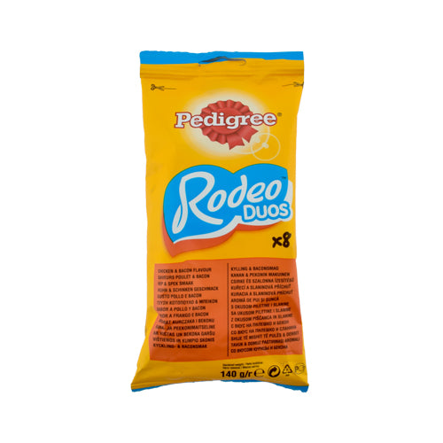 Pedigree Rodeo Duos 8 Pack 140g - Out of Date