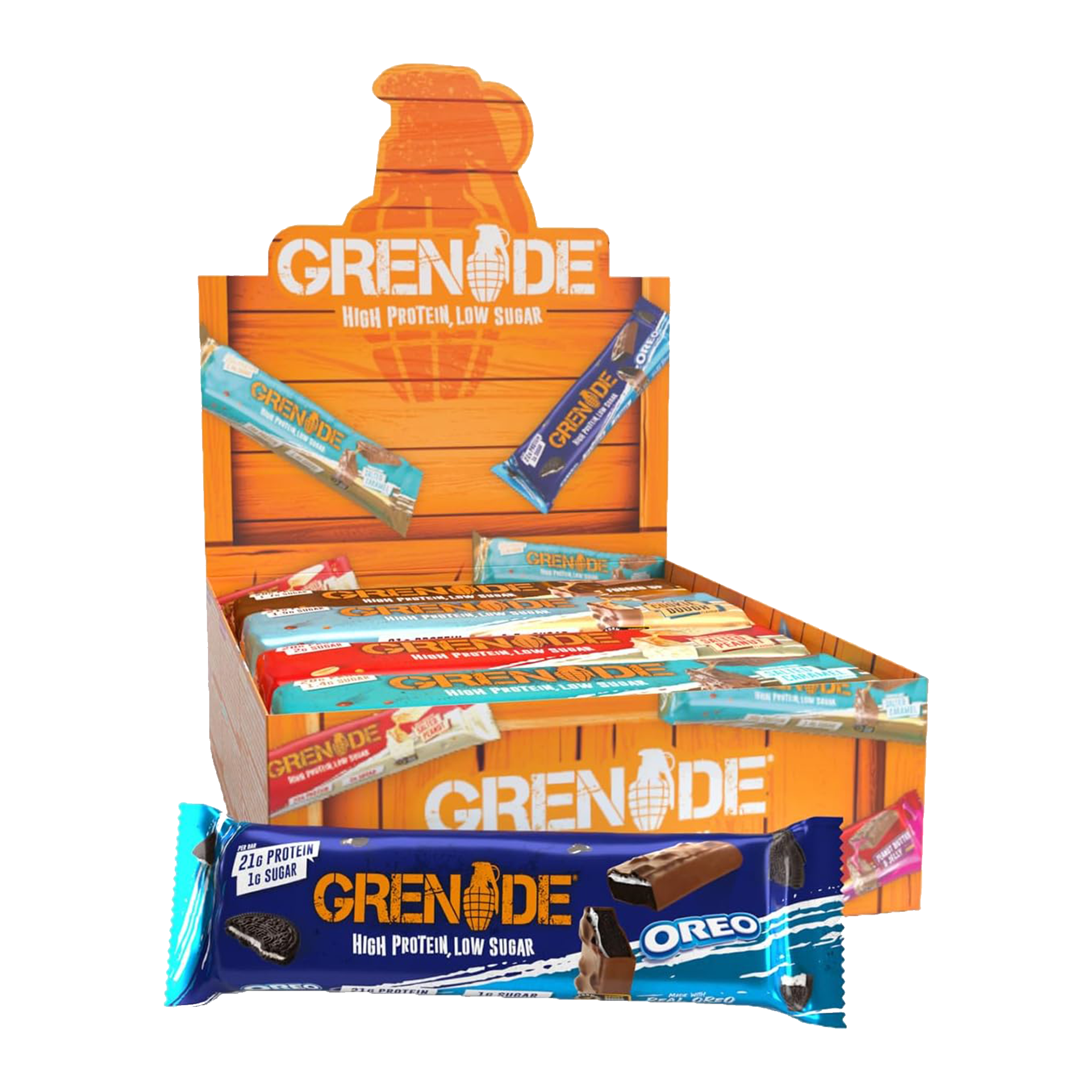Grenade Carb Killa Bar Selection Box 12 x 60g