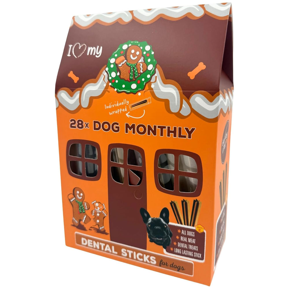 I Love My Pet Gingerbread Dental House 280g