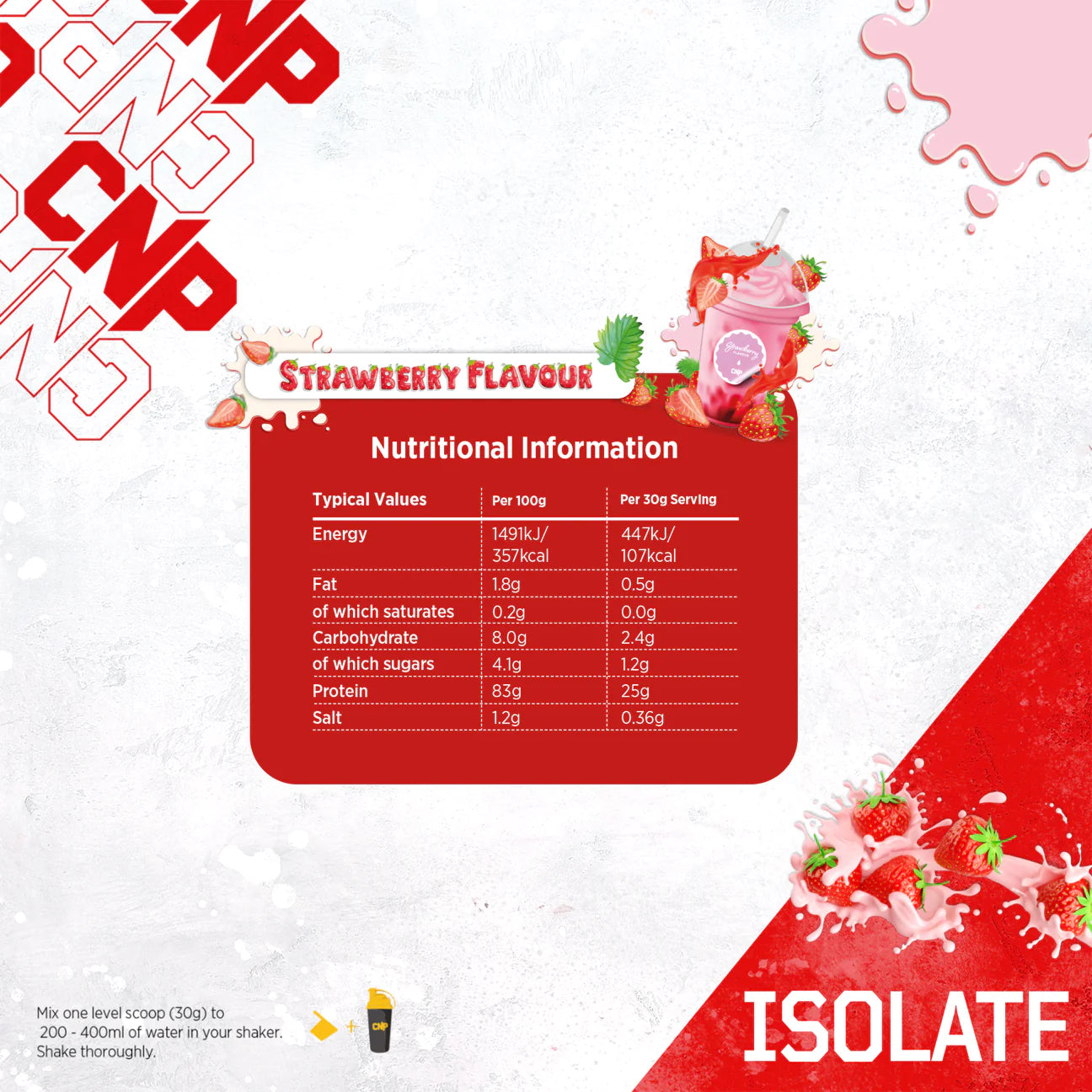 CNP Isolate (New Formula) 1.8kg