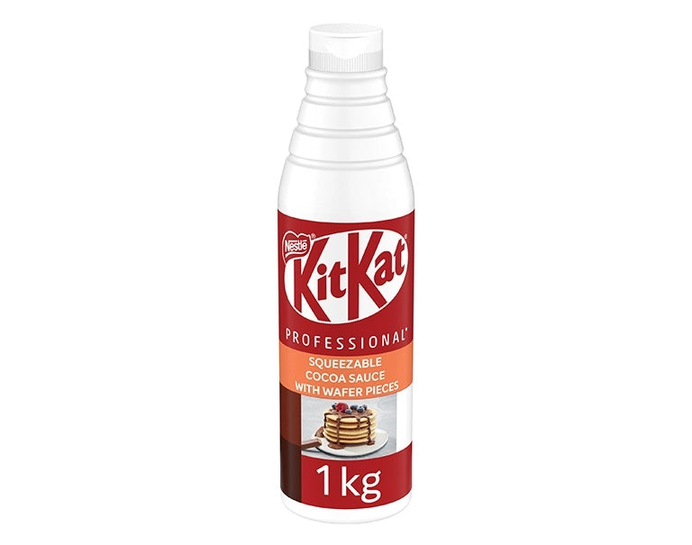 KitKat Professional Sauce with Wafer Pieces 1kg - Out of Date
