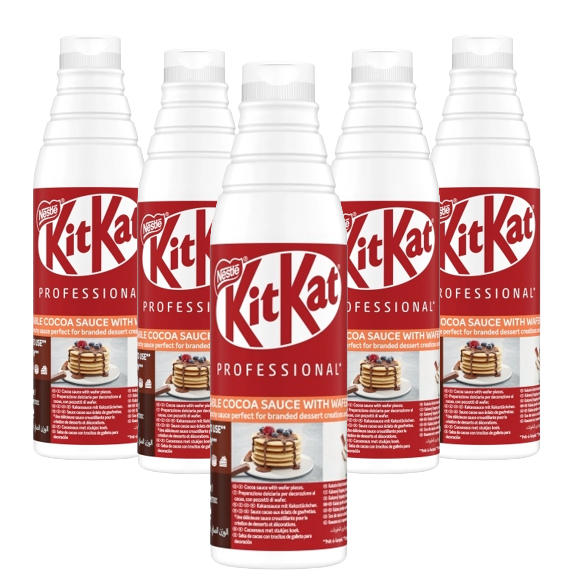 KitKat Professional Sauce with Wafer Pieces 6 x 1kg (case) - Out of Date