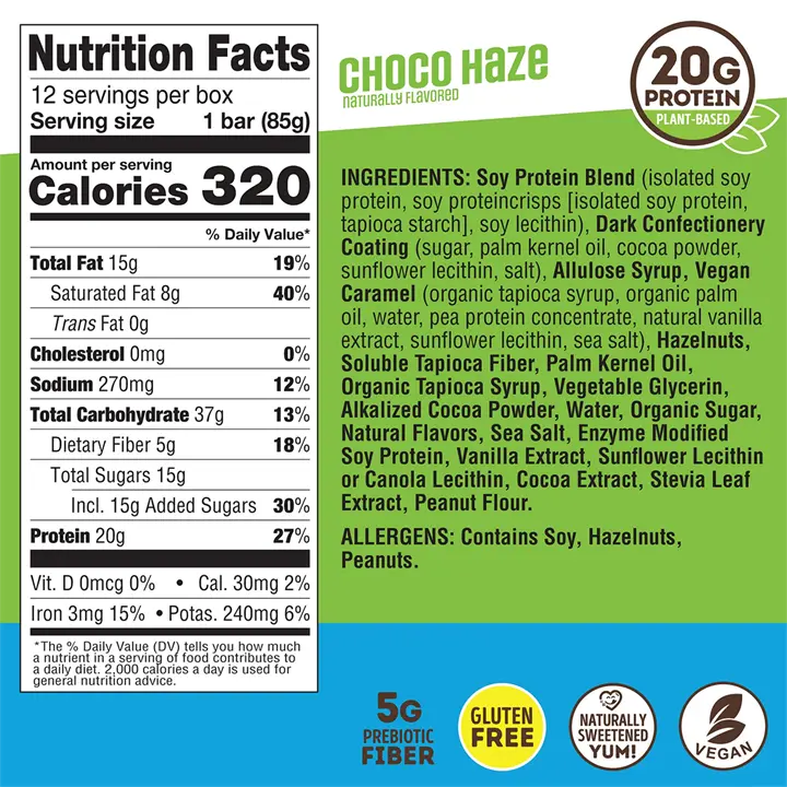 Lenny & Larrys Protein Candy Bar 12 x 85g