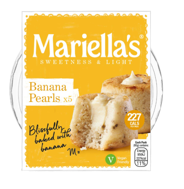 Mariella’s Banana Pearls (6 pack x 5 cakes)