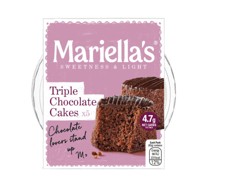 Mariella’s KETO Triple Chocolate Cakes (6 pack x 5 cakes)