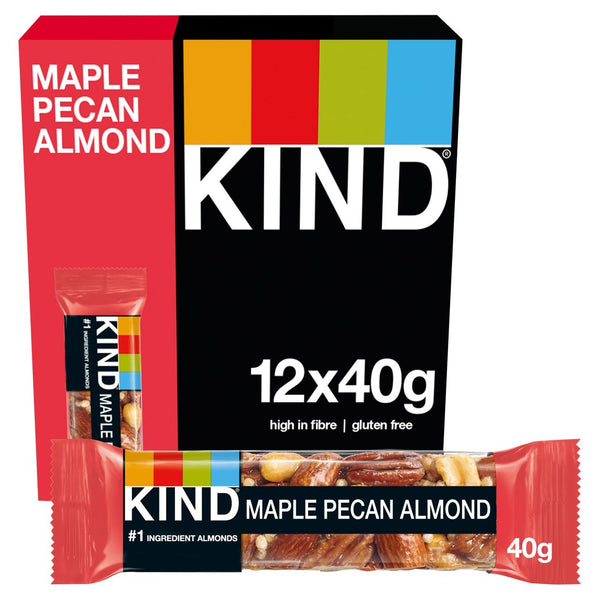 KIND Maple Pecan Almond 12 x 40g - Out of Date