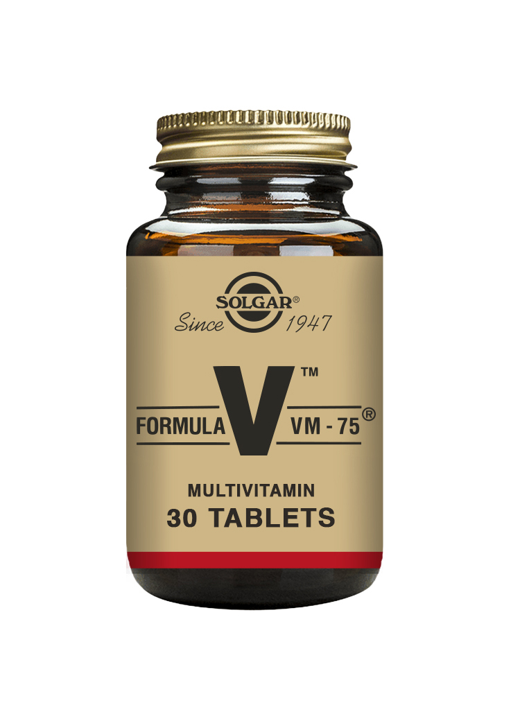 Solgar Formula VM-75 Multivitamin 30 Caps - Out of Date