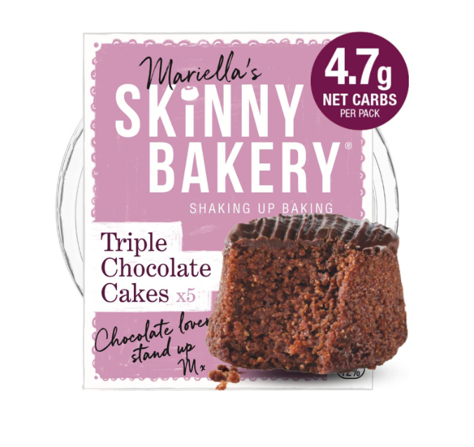 Mariella’s KETO Triple Chocolate Cakes (6 pack x 5 cakes)