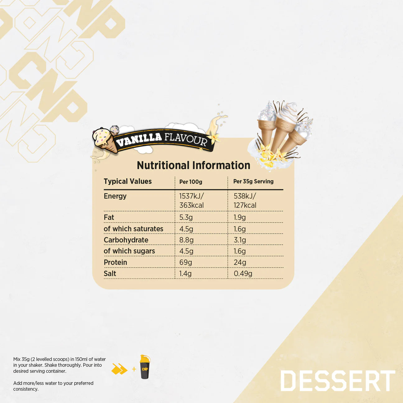 CNP Professional Dessert 350g