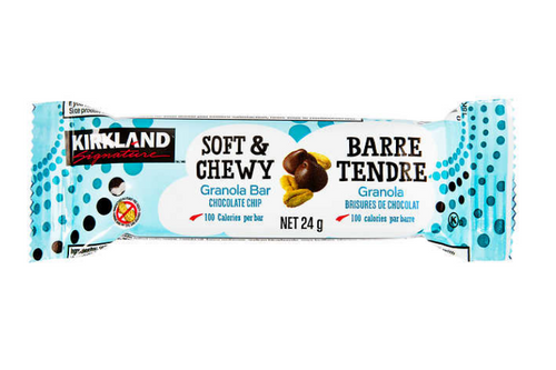 Kirkland Chocolate Chip Granola Bar 12 x 24g - Out of Date
