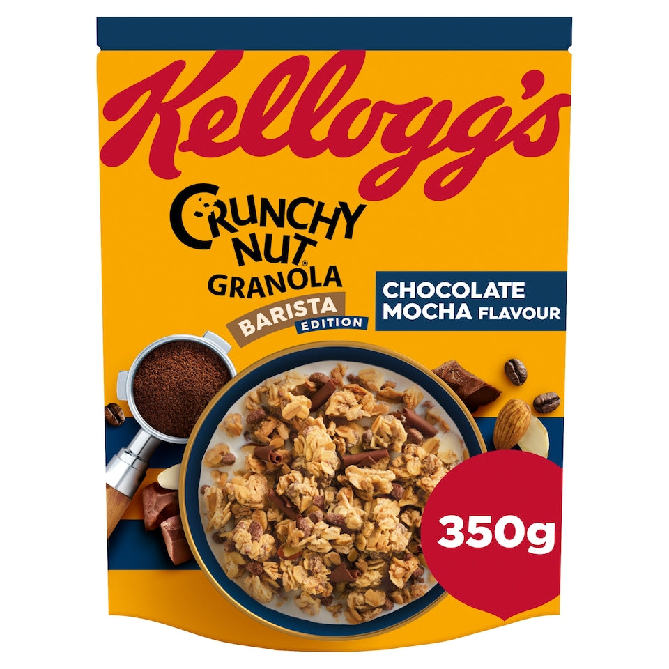 Kellogg's Crunchy Nut Chocolate Mocha Granola 350g - Out of Date