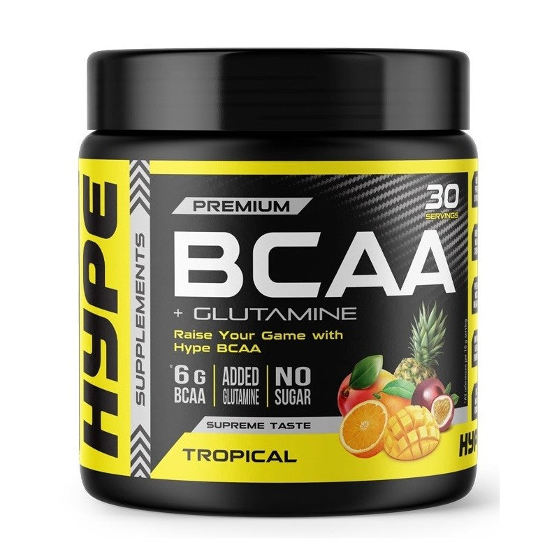 HYPE Tropical BCAA with Glutamine 300g