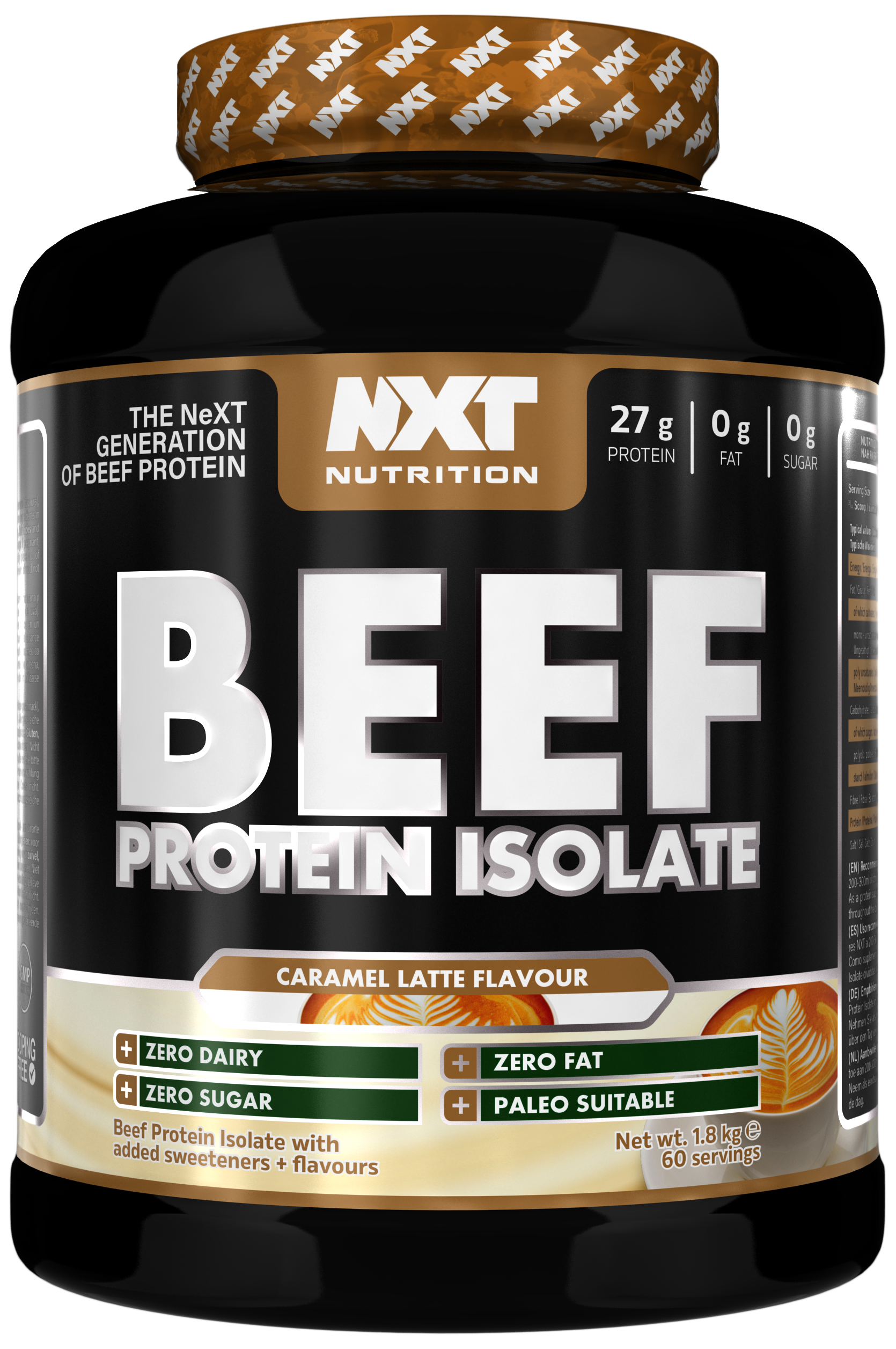 NXT Nutrition Beef Protein Isolate 1.8kg