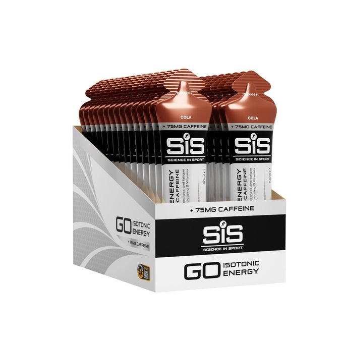 SIS Go Energy + Caffeine Gel Cola 30 x 60ml - Out of Date