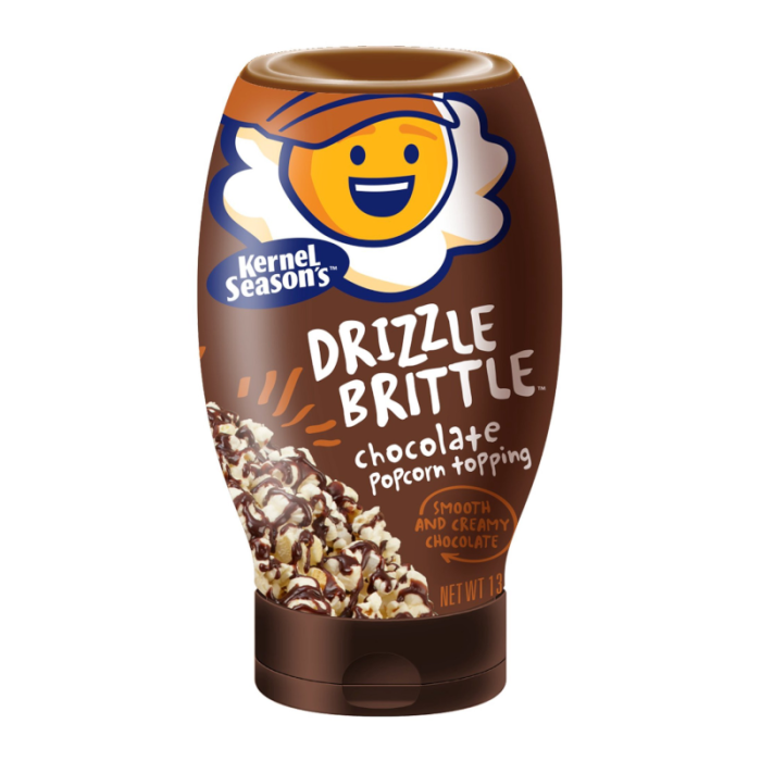 Kernel Season's Chocolate Drizzle Brittle 371g - Out of Date