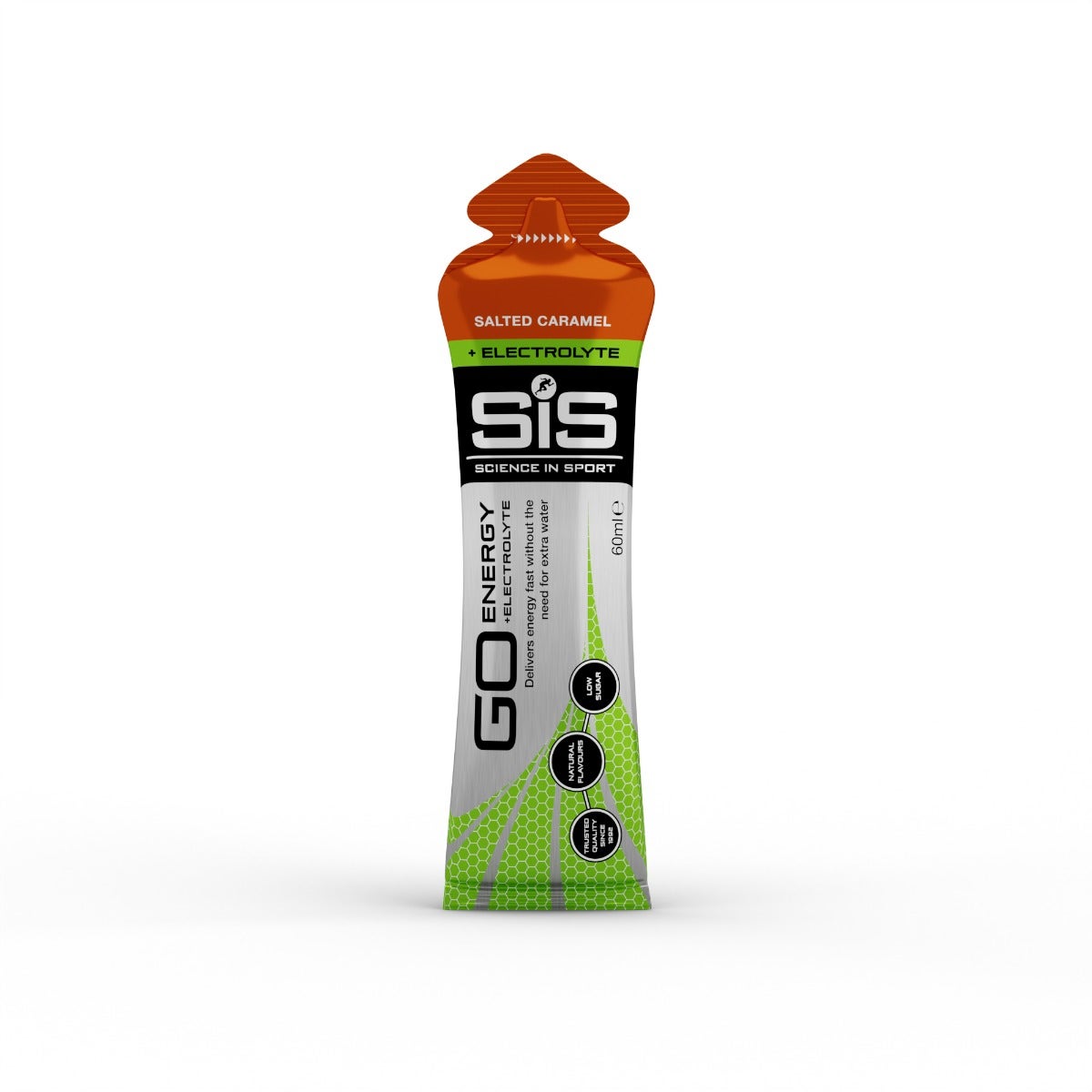 SIS Go Energy + Electrolyte Gel Salted Caramel 30 x 60ml - Out of Date