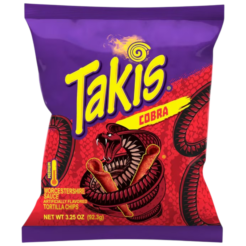 Takis Cobra 92.3g - Out of Date
