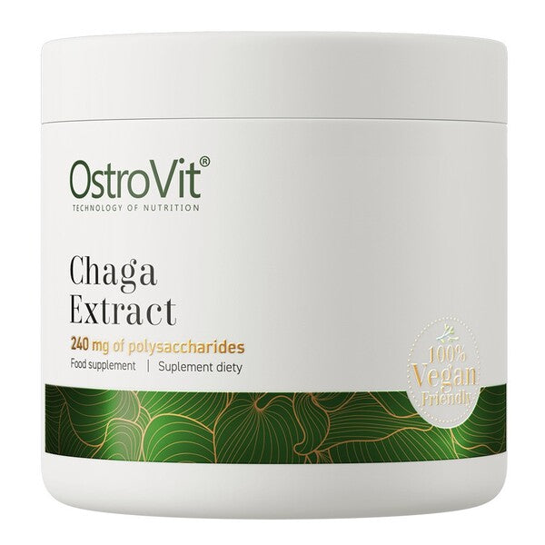 OstroVit Chaga Extract Powder 50g - Short Dated