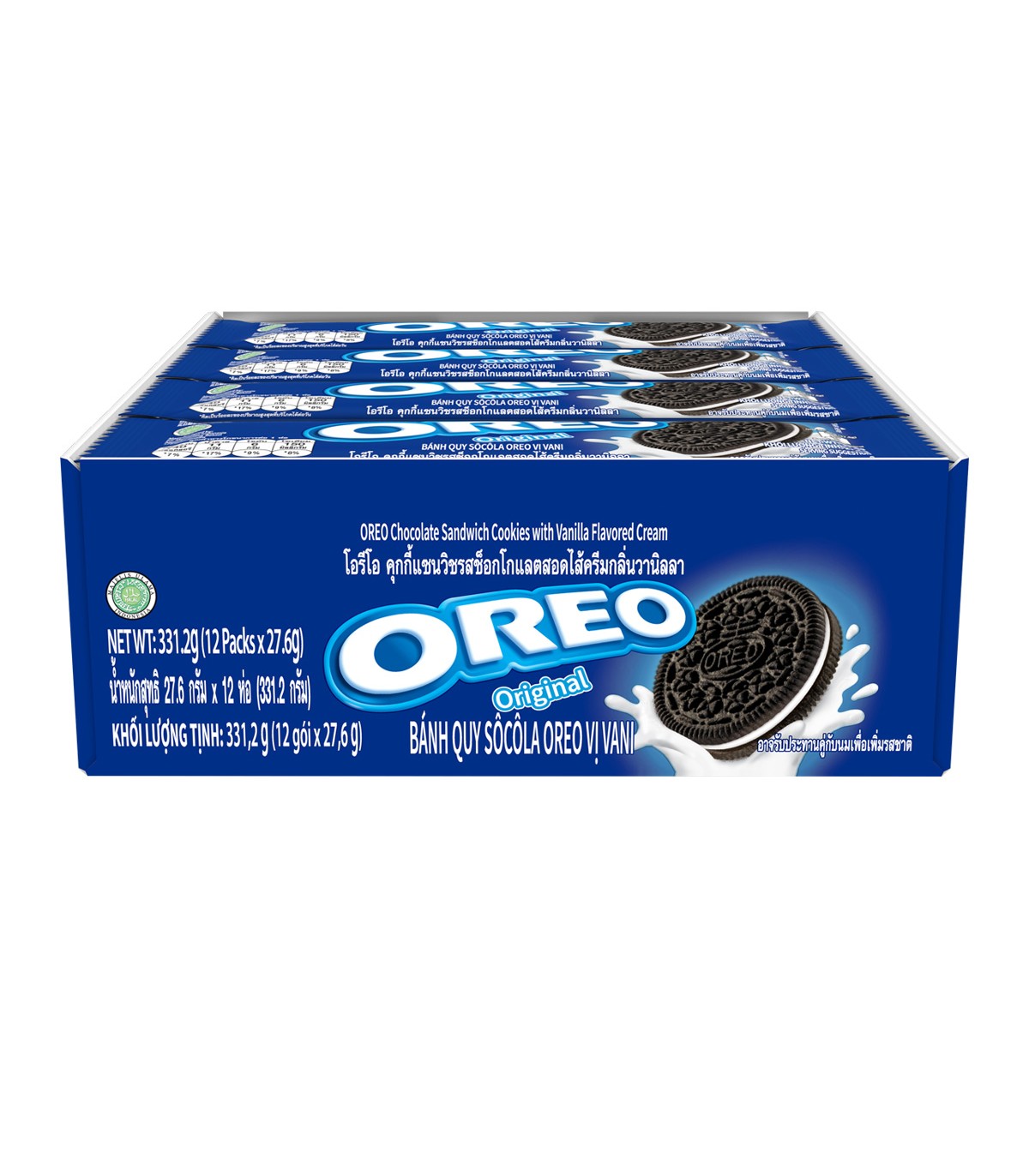 Oreo Original Cookies 12 x 27.6g - Out of Date