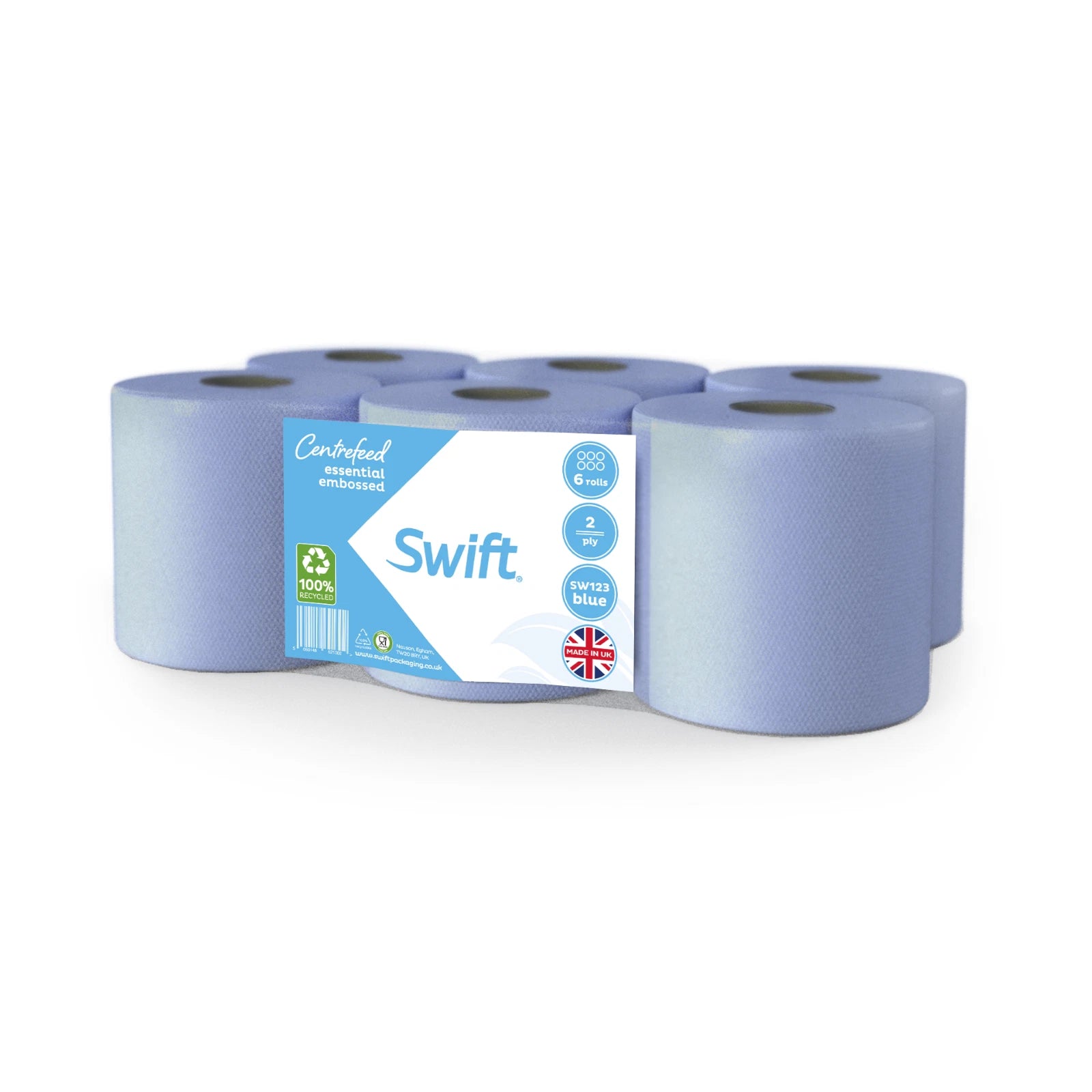 Swift Blue Roll 6 Pack